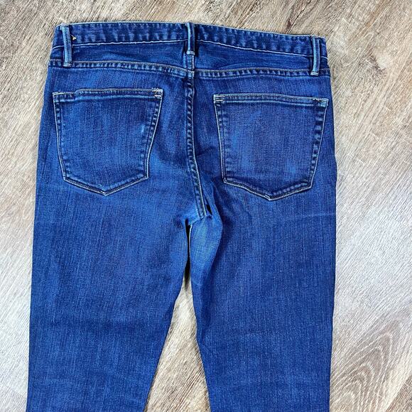 Madewell Skinny Skinny Jeans Dark wash raw hem jeans - Picture 6 of 7